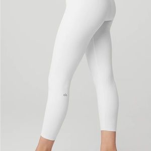 Alo Yoga White Airbrush Leggings